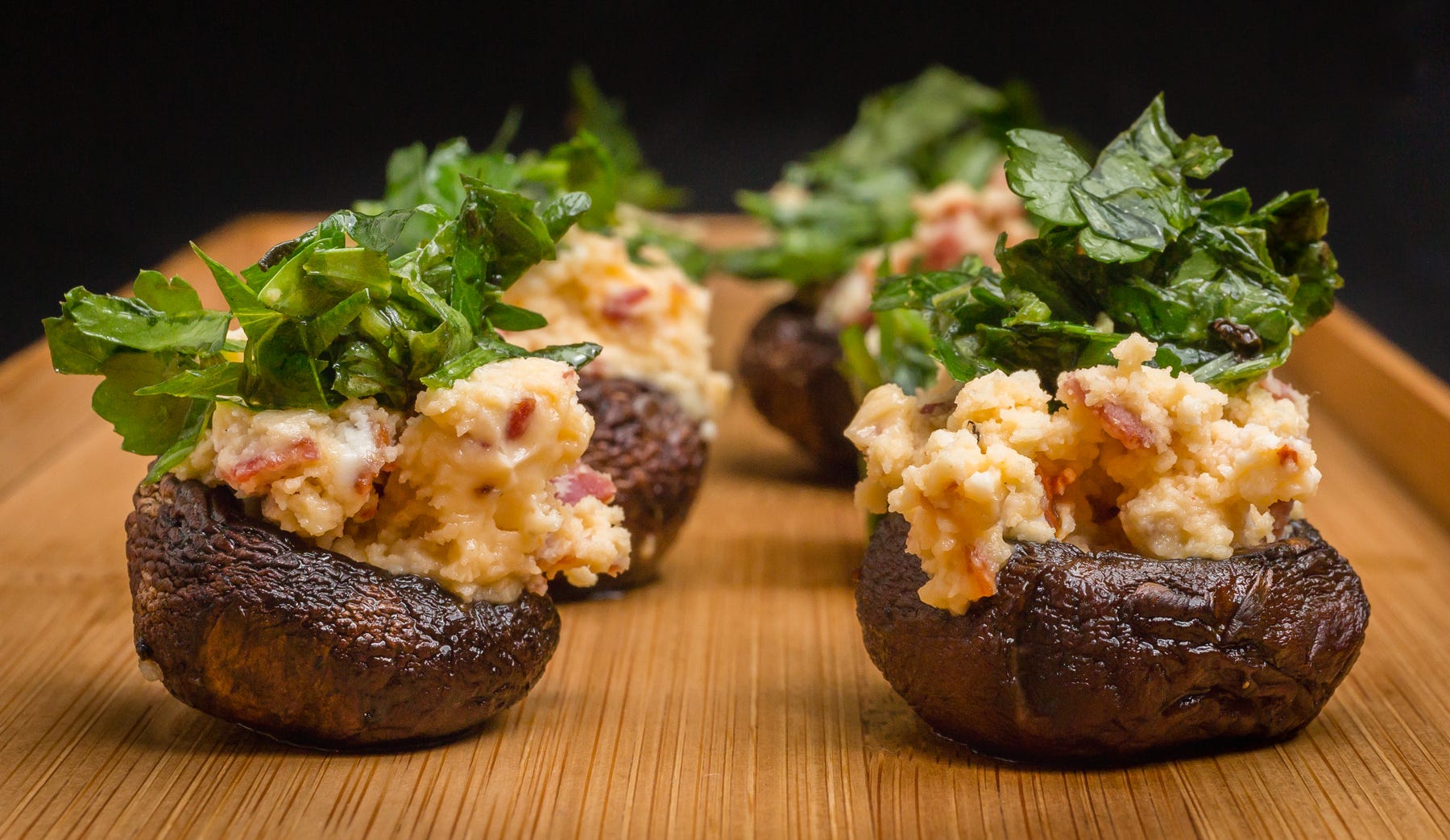 How to cook stuffed champignons - recipes with step by step photos How to cook stuffed champignons - recipes with step by step photos